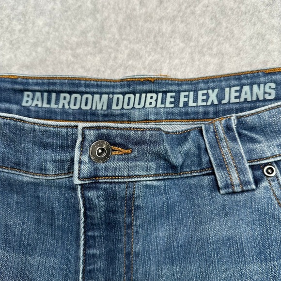 Duluth Trading Co Ballroom Double Flex Jeans Mens 44x30 Relaxed Fit Denim Work‎ - Picture 3 of 8